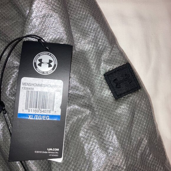 🕷 Under Armour SPIDER-MAN Compression Shirt / Hybrid Windbreaker Jacket Size Xl - Picture 8 of 10